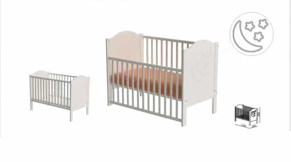 Cama de grades para Bébé